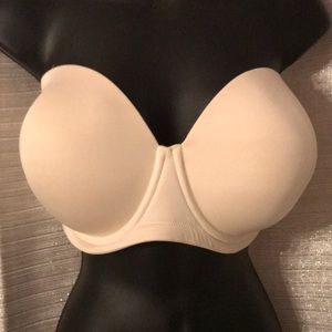 Strapless bra